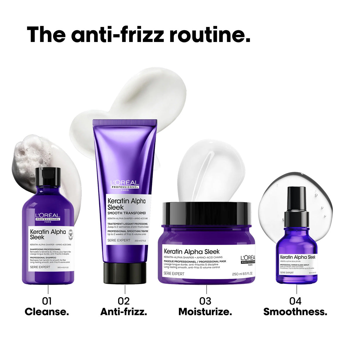 Loreal SE Keratin Alpha Sleek Serum 50ml