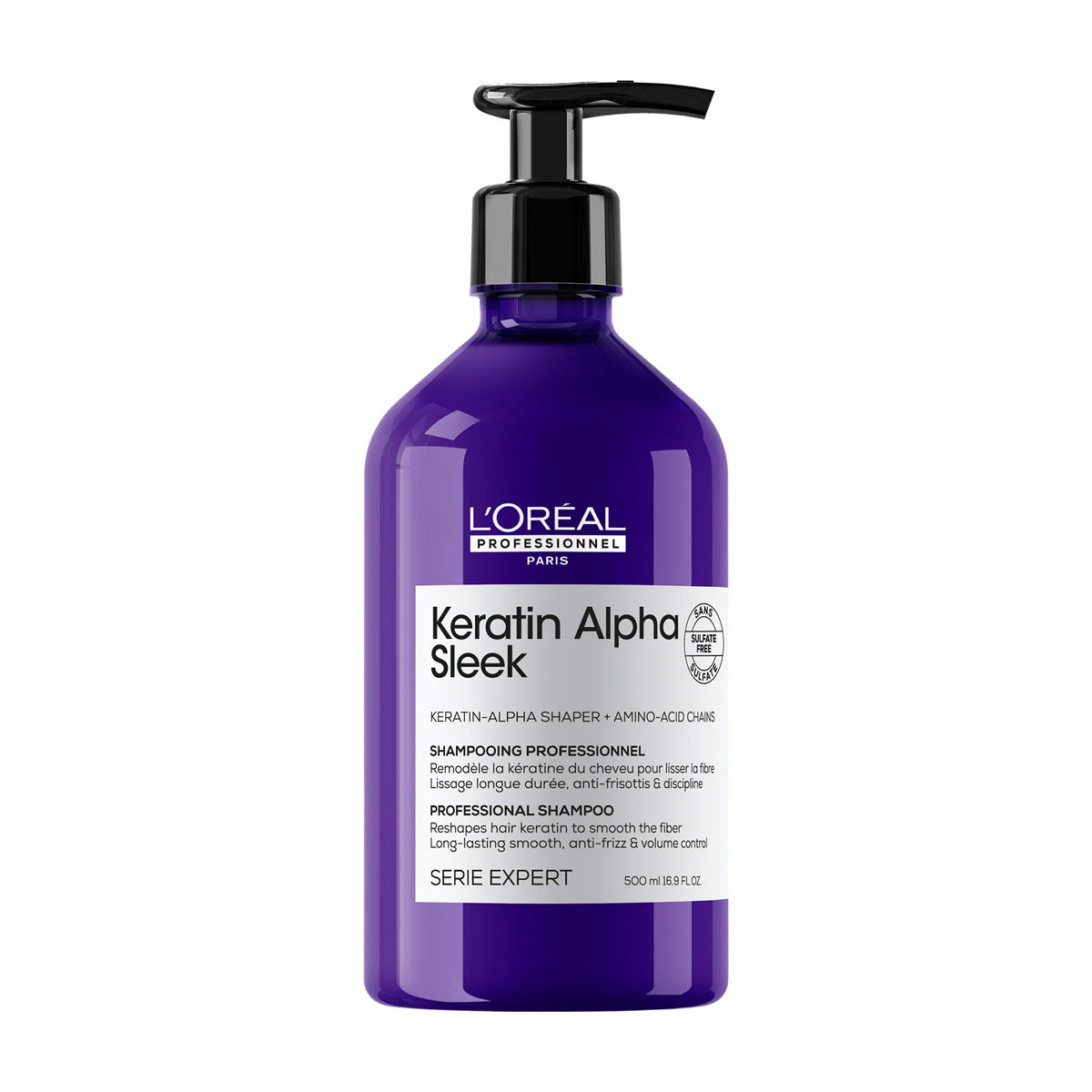 Loreal SE Keratin Alpha Sleek Shampoo