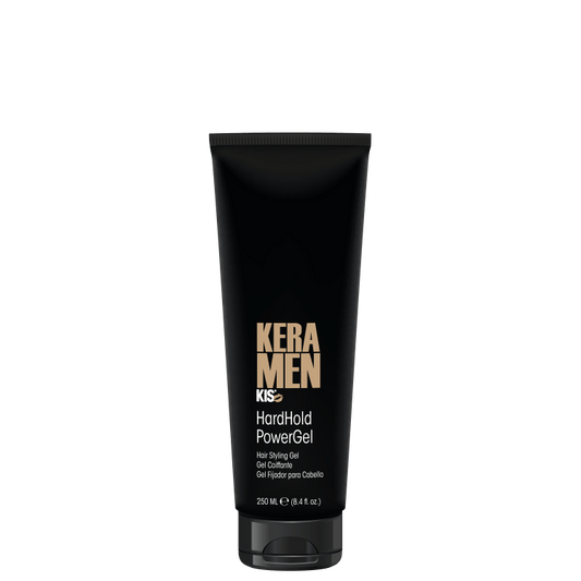 KIS KeraMen Hardhold PowerGel 250ml - Koosvanderbeek.nl - KIS - Haargel
