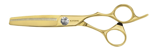 Kyone Kappersschaar 710T Gold 6.0 - Koosvanderbeek.nl - Kyone - Kappersschaar