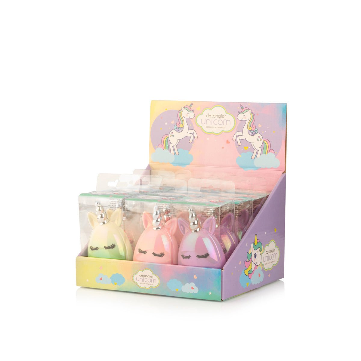 Labor Pro Kids Borstel Unicorn Display 12st - Koosvanderbeek.nl - Labor Pro - Haarborstels