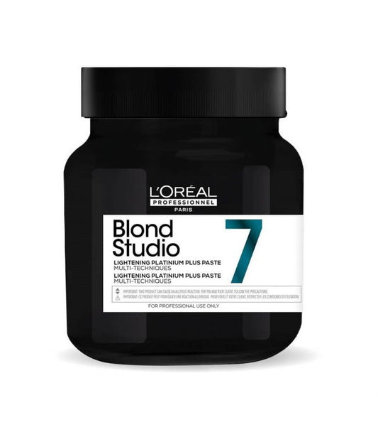 Loreal Blond Studio 7 Platinium Plus Paste Blondeer 500g - Koosvanderbeek.nl - Loreal - Blondering