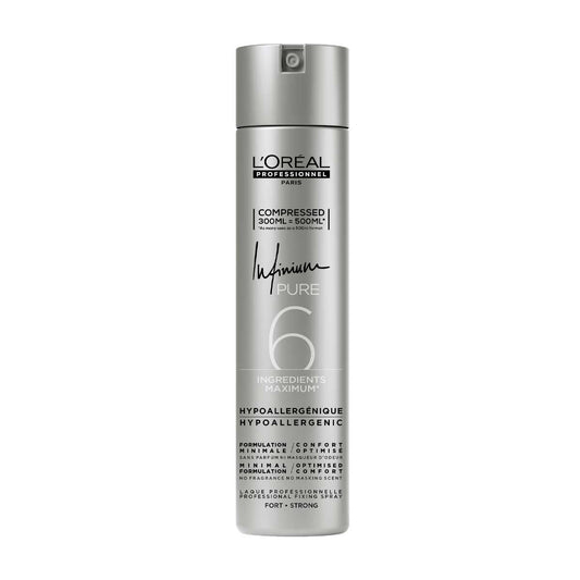 Loreal Infinium Pure Strong Haarlak 300ml - Koosvanderbeek.nl - Loreal - Haarspray