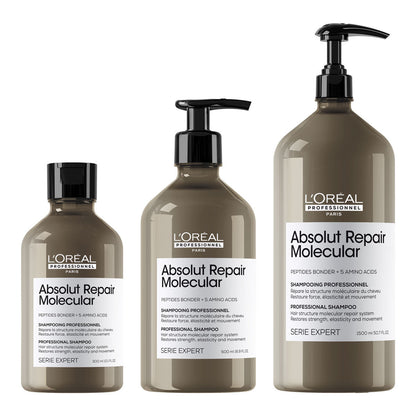 Loreal SE Absolut Repair Molecular Shampoo - Koosvanderbeek.nl - Loreal - Shampoo