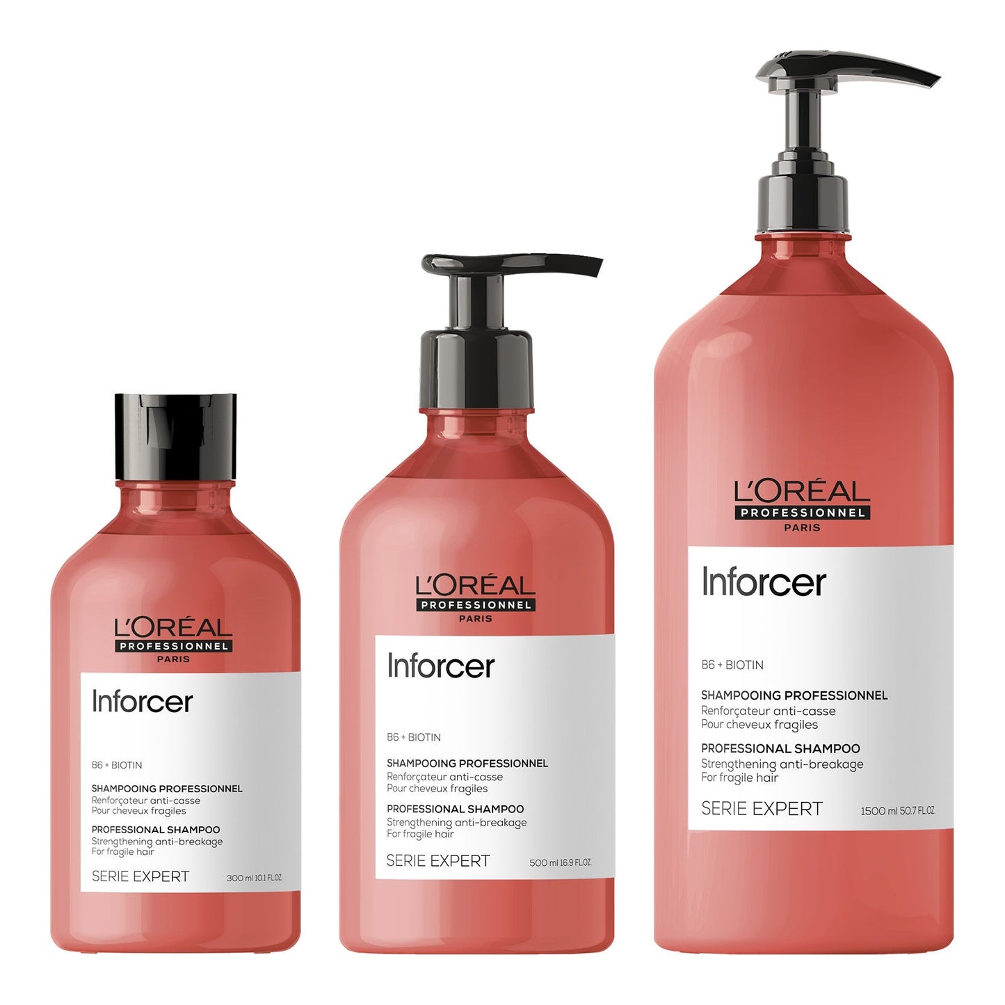 Loreal SE Inforcer Shampoo - Koosvanderbeek.nl - Loreal - Shampoo