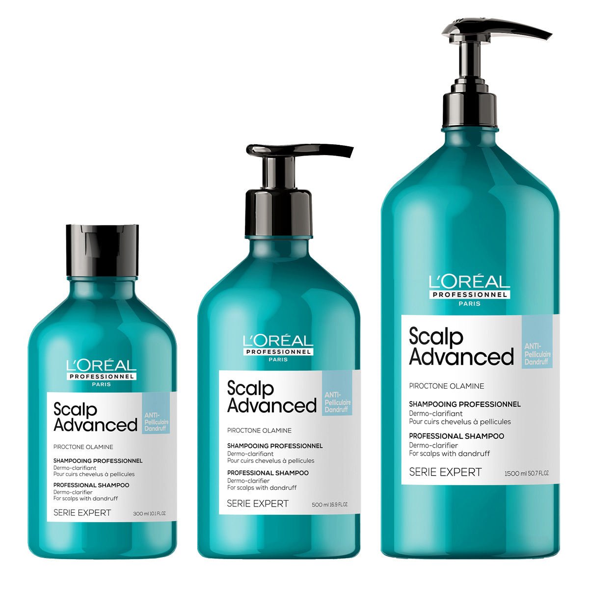 Loreal SE Scalp Advanced Anti - Dandruff Shampoo - Koosvanderbeek.nl - Loreal - Hoofdhuidproblemen
