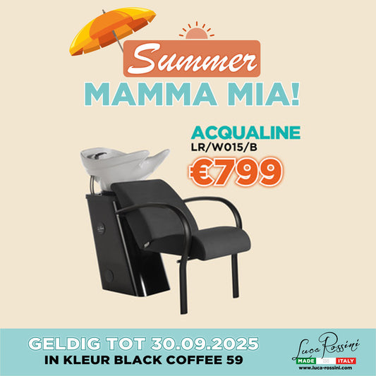 LR Wasunit Acqualine Zwart - MAMMA MIA