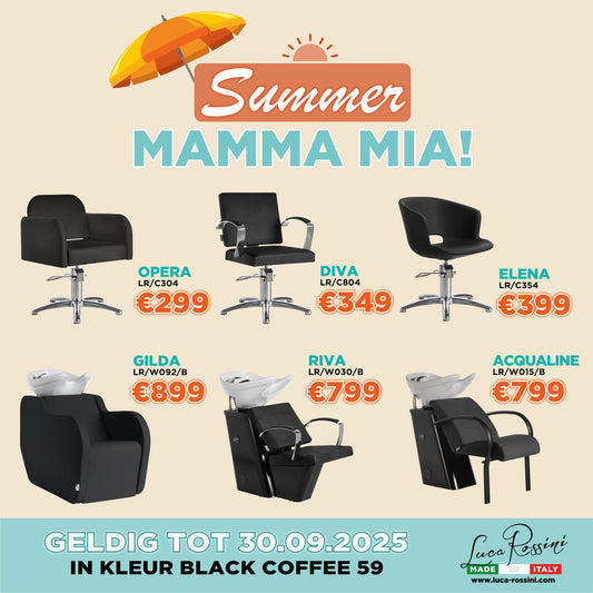 LR Wasunit Acqualine Zwart - MAMMA MIA