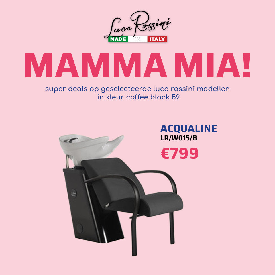 LR Waschplatz Acqualine Schwarz - MAMMA MIA