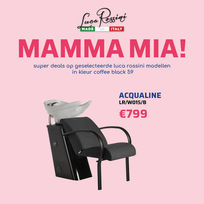 LR Waschplatz Acqualine Schwarz - MAMMA MIA