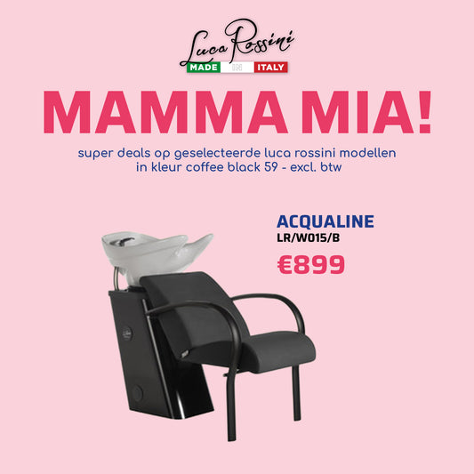 Meuble Lavabo LR Acqualine Noir - MAMMA MIA