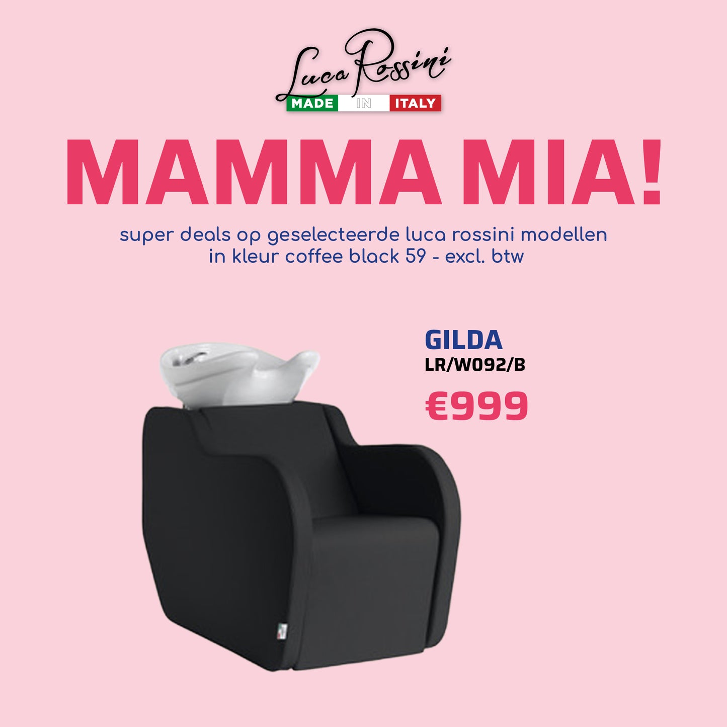 LR Wasunit Gilda Zwart - MAMMA MIA