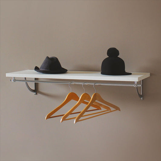 MB Coats Chromed And White Coat Rack - Koosvanderbeek.nl - Medical & Beauty - Beautysalon