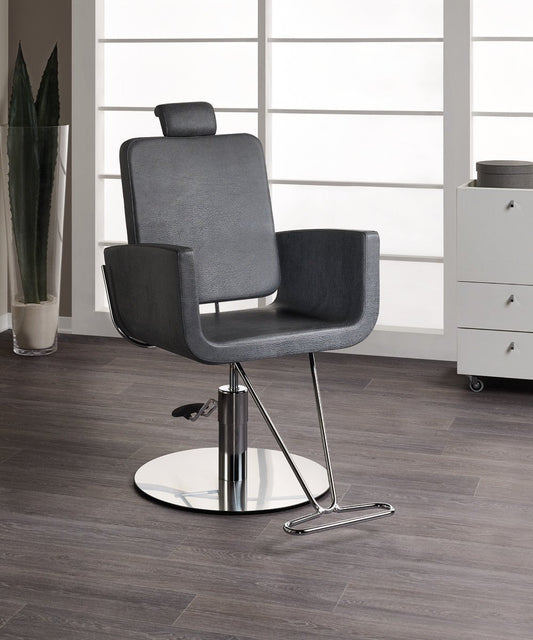 MB Eva Reclining Make - up Chair With Footrest - Koosvanderbeek.nl - Medical & Beauty - Beautysalon