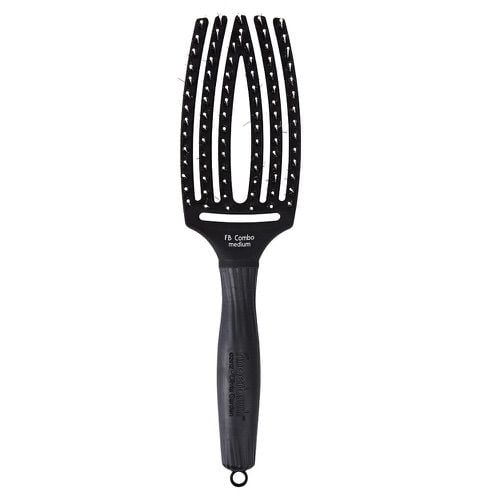 Olivia Garden Fingerbrush Combo Zwart - Koosvanderbeek.nl - Olivia Garden - Ontwarborstels