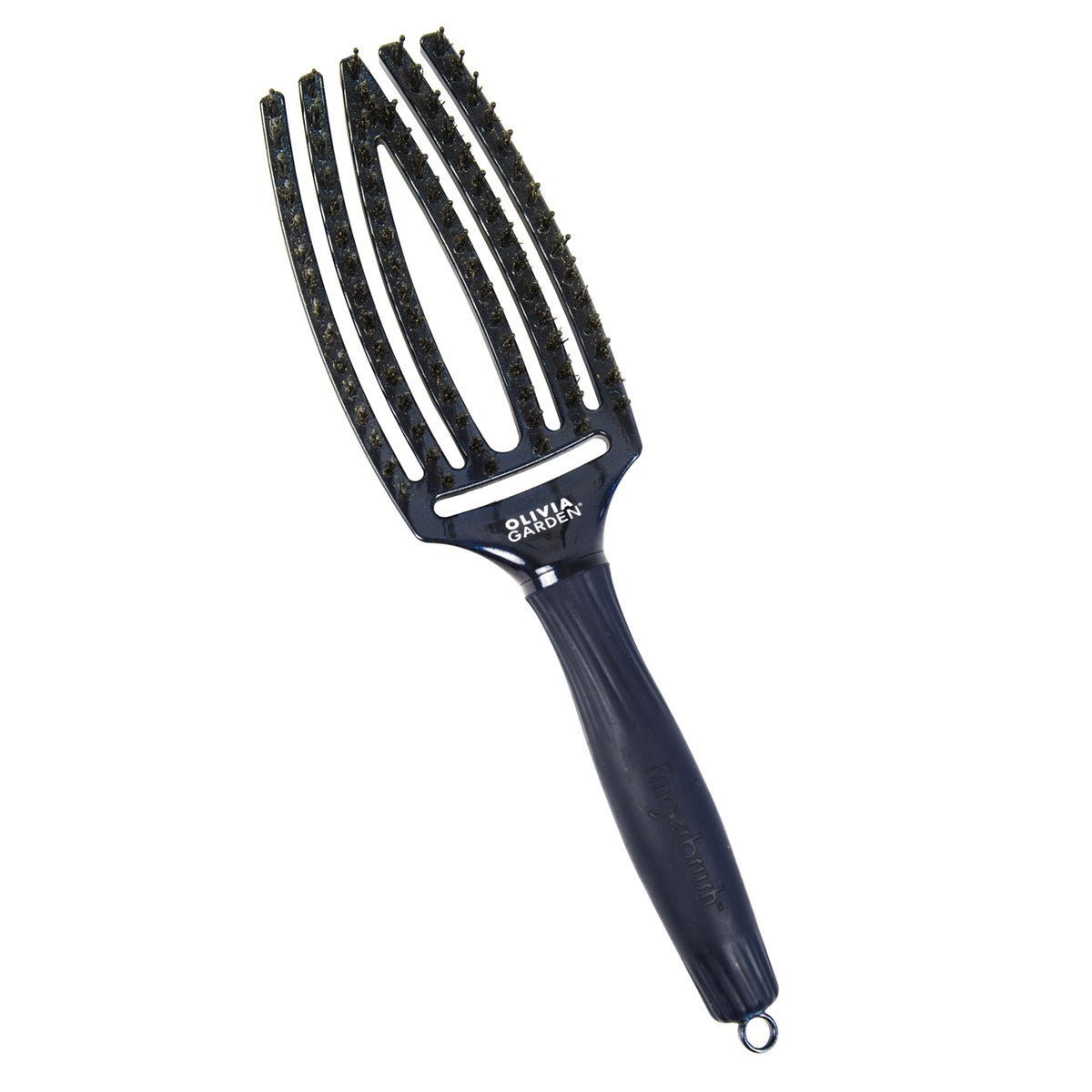 Olivia Garden Fingerbrush M Midnight - Koosvanderbeek.nl - Olivia Garden - Ontwarborstels