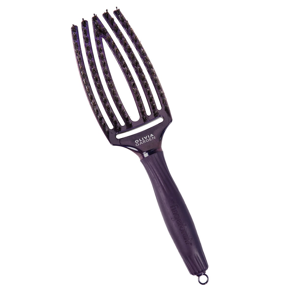 Olivia Garden Fingerbrush M Midnight - Koosvanderbeek.nl - Olivia Garden - Ontwarborstels