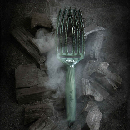 Olivia Garden Fingerbrush M Midnight - Koosvanderbeek.nl - Olivia Garden - Ontwarborstels