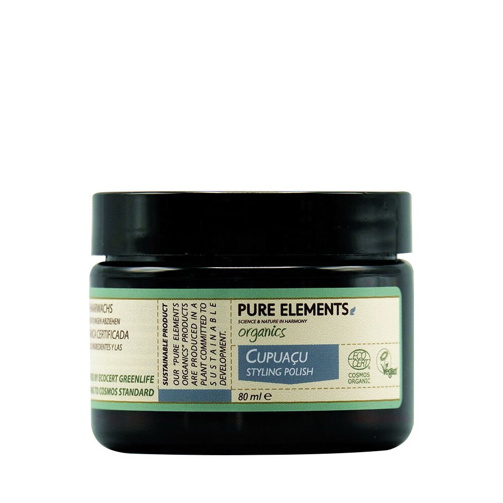 PE Organics Cupuacu Styling Polish 80ml - Koosvanderbeek.nl - Pure Elements - Wax & pomade