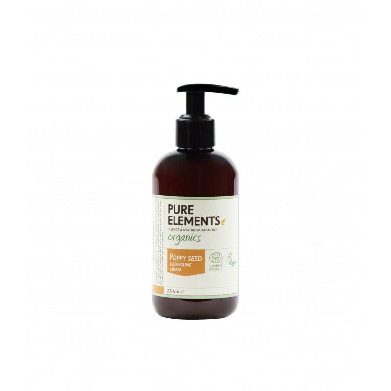 PE Organics Poppy Seed Detangling Cream 250ml - Koosvanderbeek.nl - Pure Elements - Conditioner