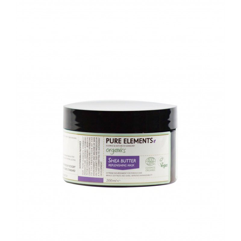 PE Organics Shea Butter Replenishing Mask 200ml - Koosvanderbeek.nl - Pure Elements - Treatment