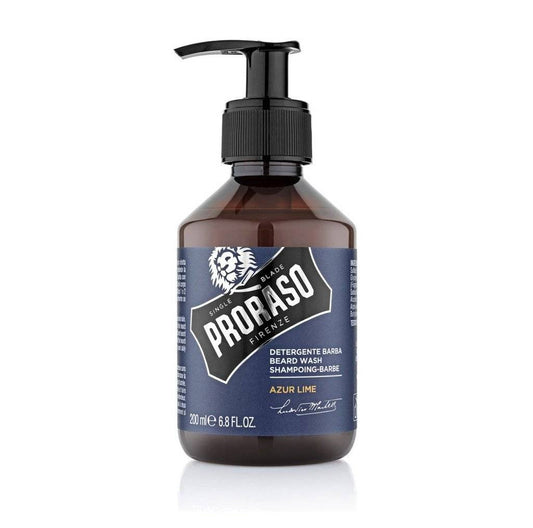 Proraso Beard Wash Azur Lime 200ml - Koosvanderbeek.nl - Proraso - Baardshampoo