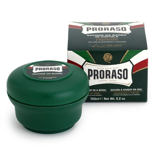 Proraso Groen Scheerzeep Bowl 150ml - Koosvanderbeek.nl - Proraso - Scheercreme