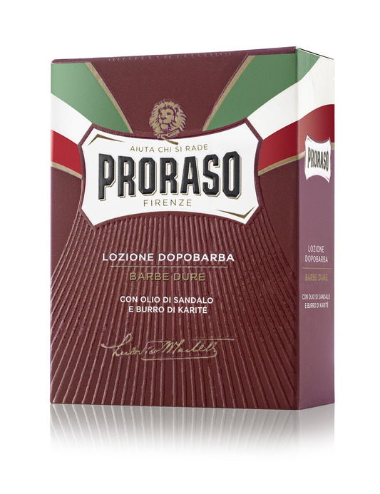 Proraso Rood After Shave Lotion 100ml - Koosvanderbeek.nl - Proraso - After shave