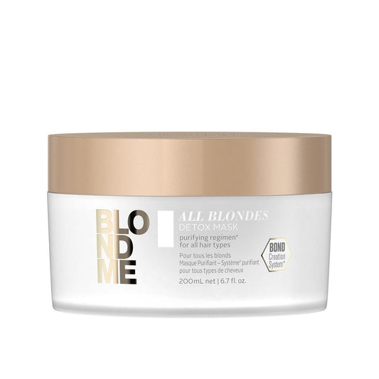 Schwarzkopf Blond Me All Blondes Detox Mask - Koosvanderbeek.nl - Schwarzkopf - Haarmasker