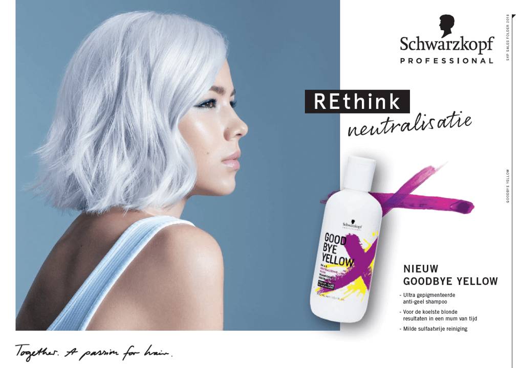 Schwarzkopf Goodbye Yellow Shampoo - Koosvanderbeek.nl - Schwarzkopf - Shampoo