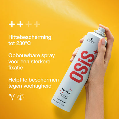 Schwarzkopf Osis+ Elastic - Koosvanderbeek.nl - Schwarzkopf - Haarspray