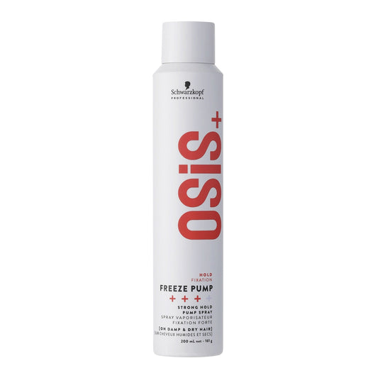 Schwarzkopf Osis+ Freeze Pump Strong Hold Pump Spray 200ml - Koosvanderbeek.nl - Schwarzkopf - Haarspray