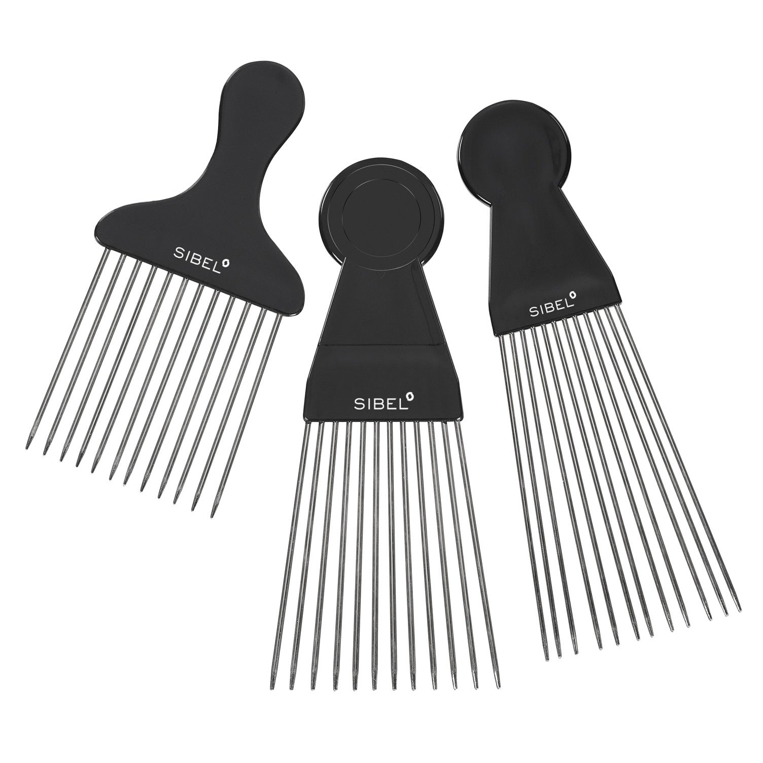 Sibel Metalen Haarkam voor Afro haar - Koosvanderbeek.nl - Sibel - Kammen