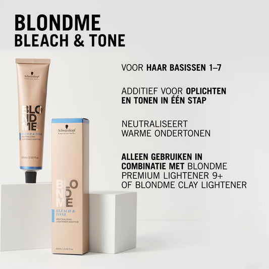 Schwarzkopf BlondMe Bleach & Tone 60ml