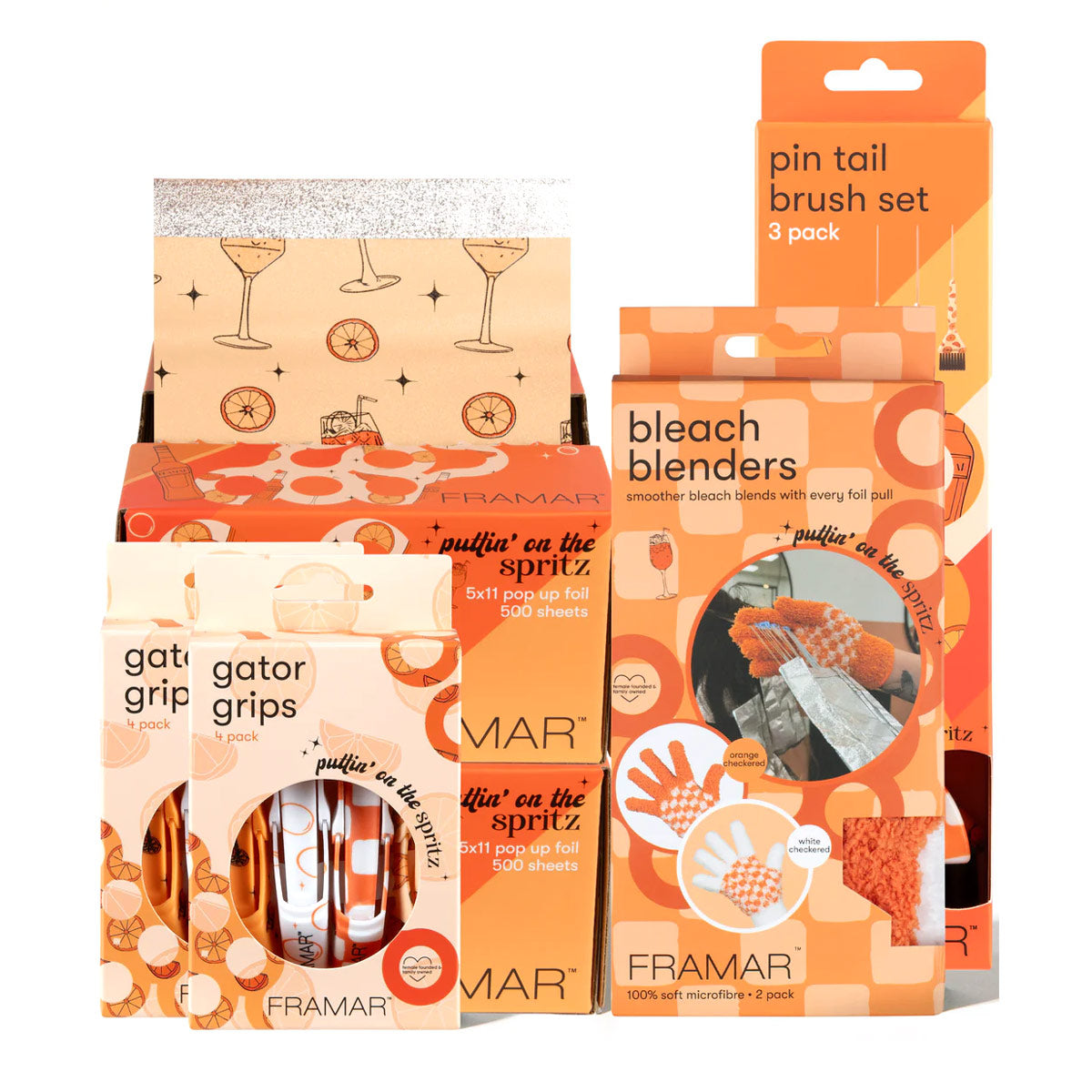 Framar Alufolie Puttin On The Spritz Pop-Up Embossed 12x27cm 500st