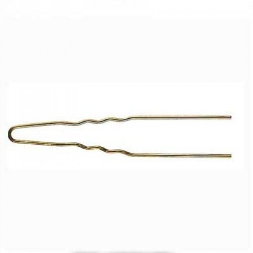 Steekspeld Geribbeld Goud 75x1,2mm Pakje 50st - Koosvanderbeek.nl - Comair - Schuifjes & spelden