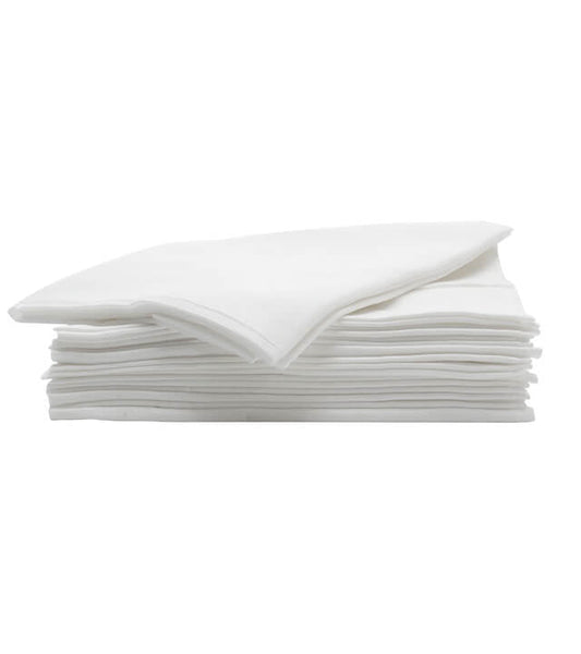 Wegwerp Handdoek Absorb & Dry 40x80cm Wit 50st - Koosvanderbeek.nl - Sibel - Papieren wegwerp