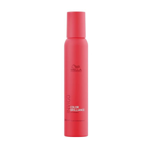 Wella Invigo Color Brilliance Leave - In Mousse 200ml - Koosvanderbeek.nl - Wella - Leave - in conditioner
