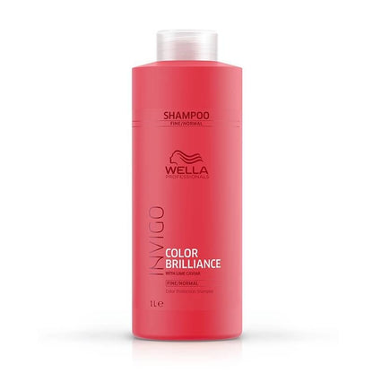 Wella Invigo Color Brilliance Shampoo Fijn/Normaal - Koosvanderbeek.nl - Wella - Kleuronderhoud