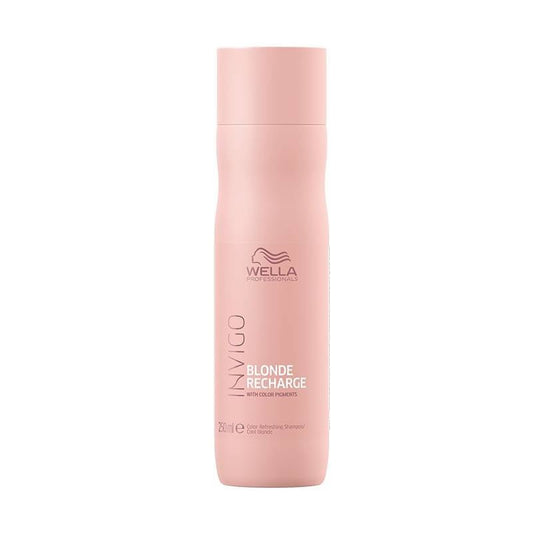 Wella Invigo Color Recharge Cool Blonde Shampoo - Koosvanderbeek.nl - Wella - Kleuronderhoud
