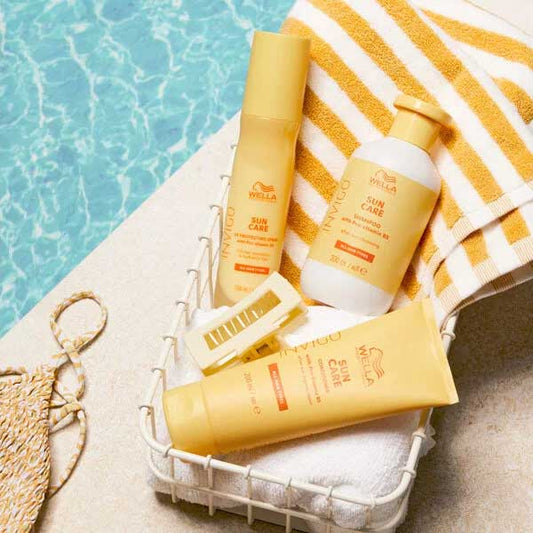 Wella Invigo Sun Set (Shampoo, Conditioner & Spray) - Koosvanderbeek.nl - Wella - Giftsets